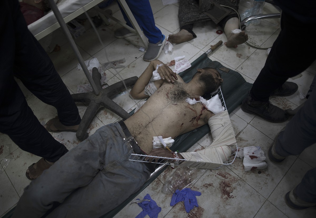 La situation dans les hôpitaux de Gaza.