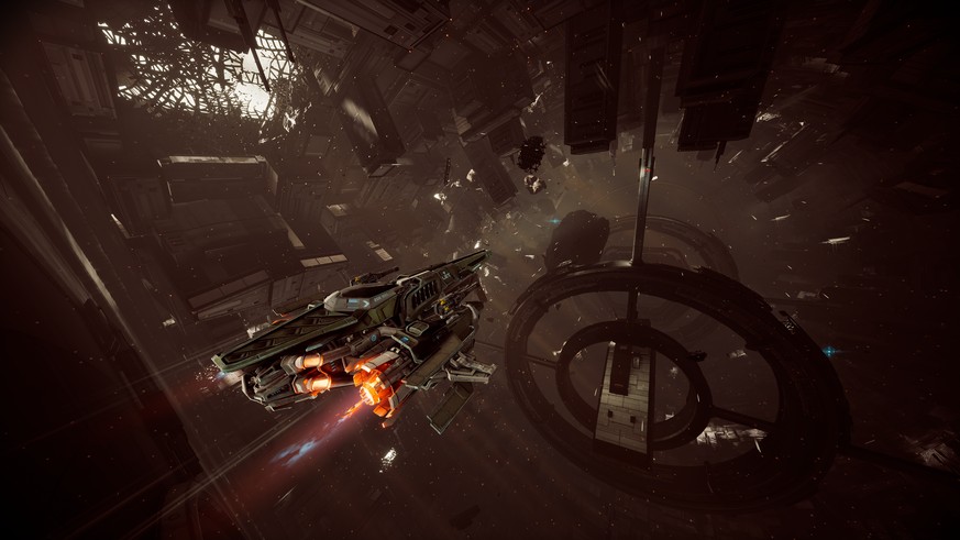 Tatsächlich wirken alle Elemente der Spielwelt wie schwebende Kunstwerke.