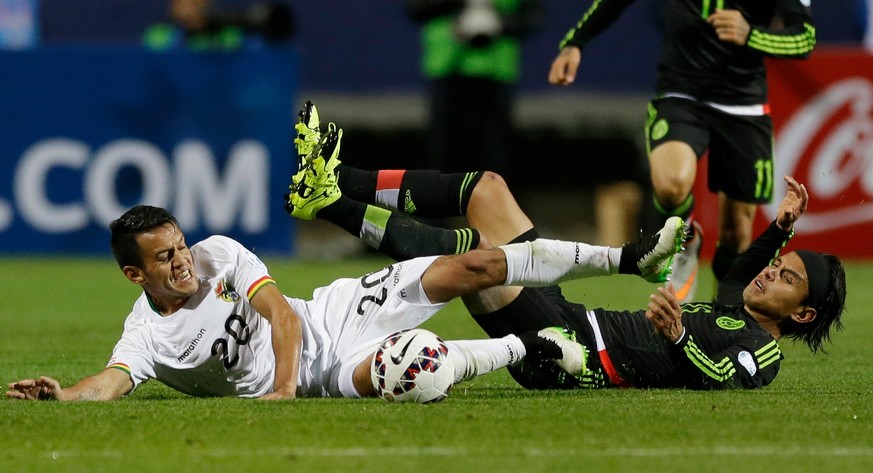Viel Kampf und Krampf, dafür keine Tore: Mexiko enttäuscht beim ersten Copa-Auftritt.