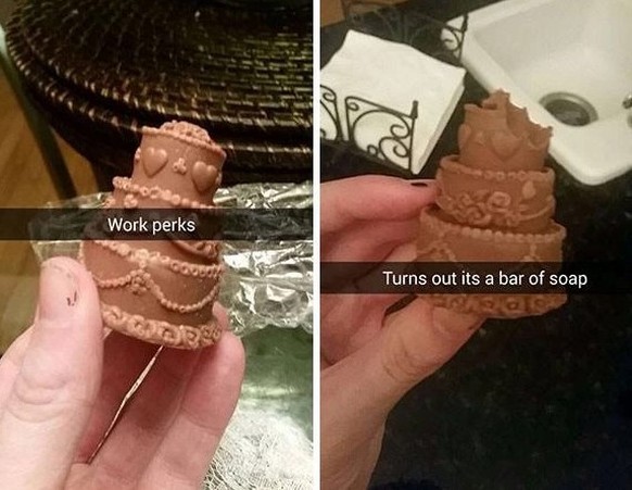 Fail Tuesday, Fails: chocolate or soap?