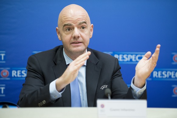 Hatte sich überraschend ins Rennen um die Nachfolge von FIFA-Chef Sepp Blatter gebracht: Gianni Infantino.