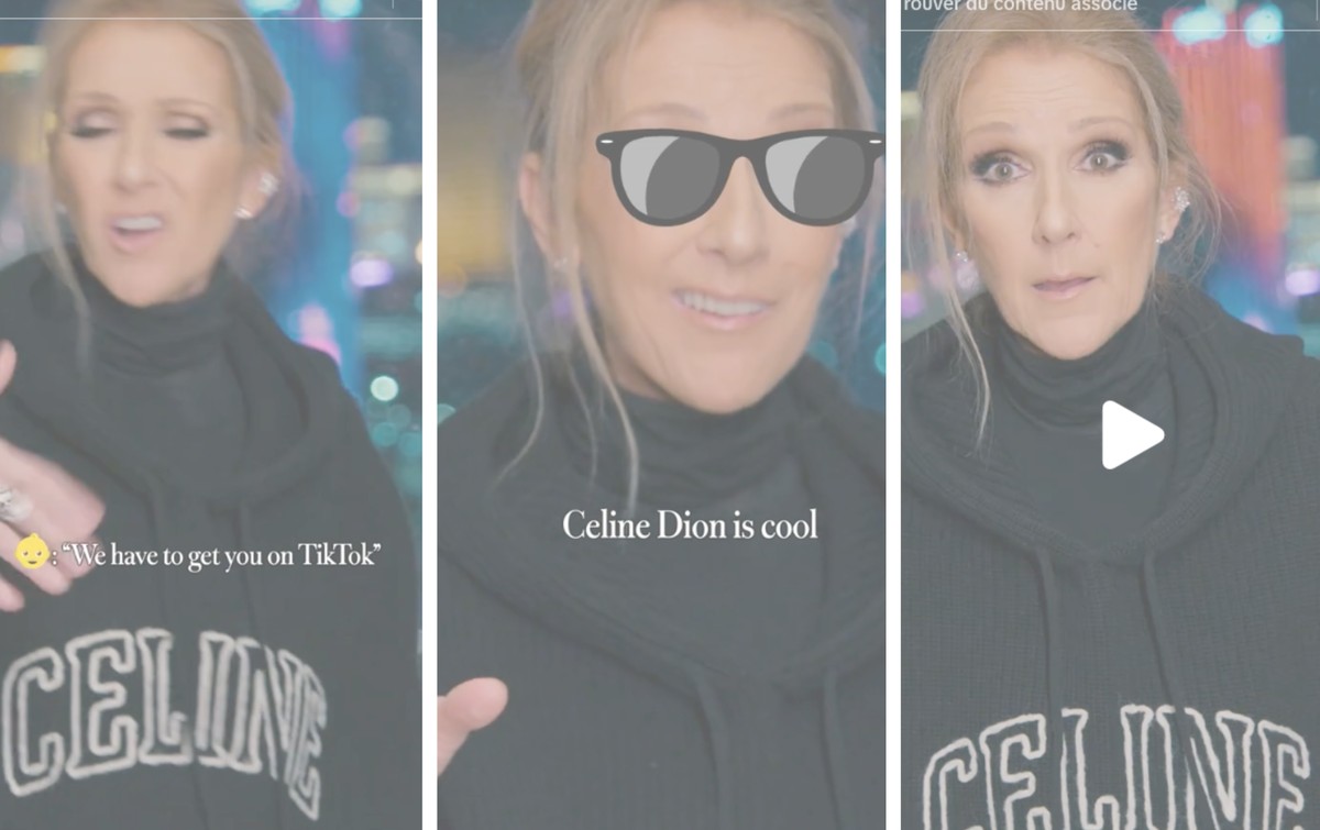 Céline Dion débarque (enfin) sur TikTok et c'est déjà drôle