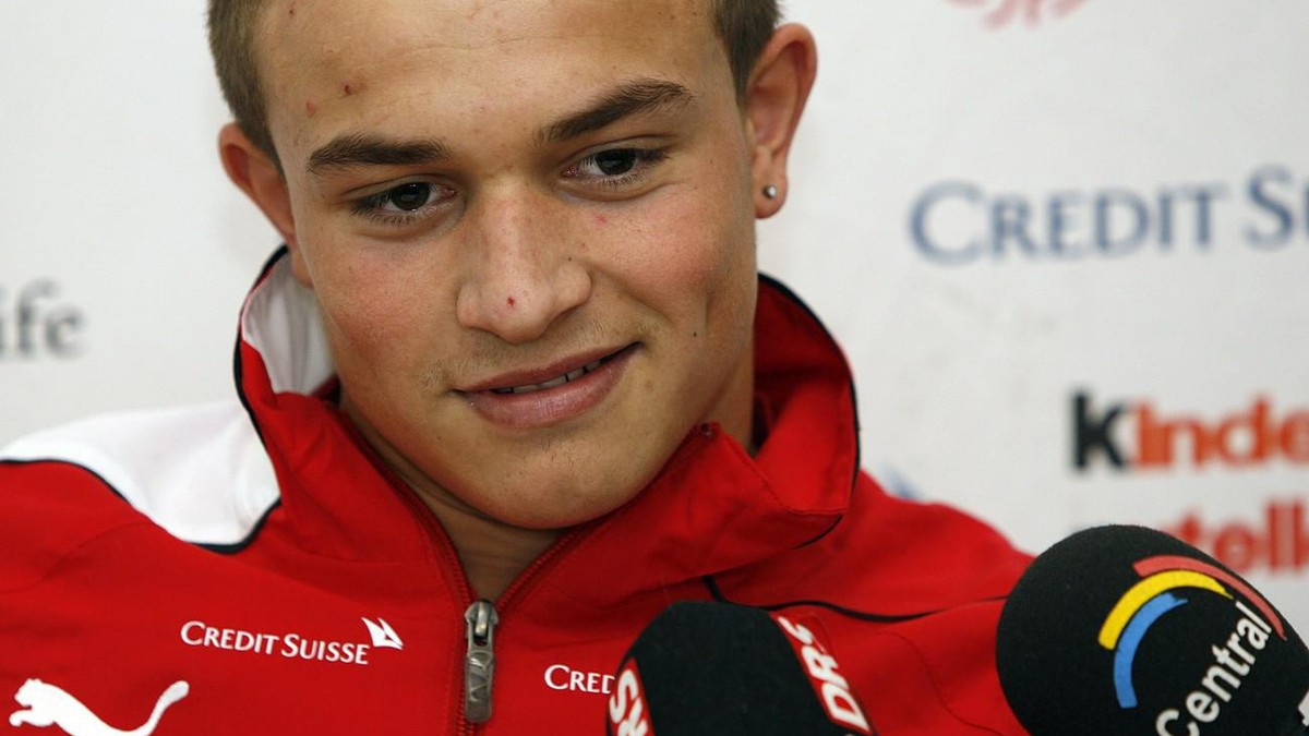 «XS» a le visage poupin de ses jeunes années lors de son premier rassemblement avec la Suisse en 2010.
