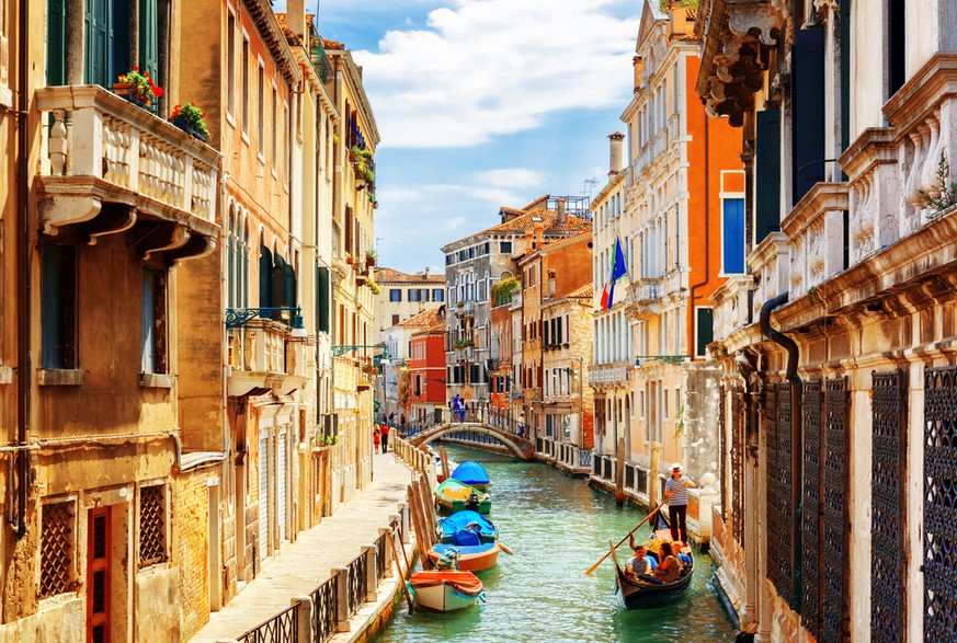 Venedig wird ab Sonntag abgeriegelt.