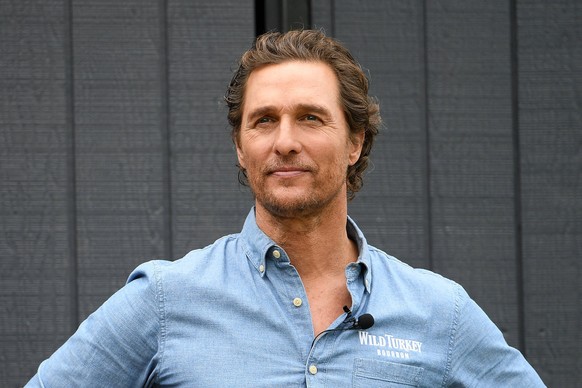 Hätte fast keinen Platz mehr auf der Türe gehabt: Matthew McConaughey