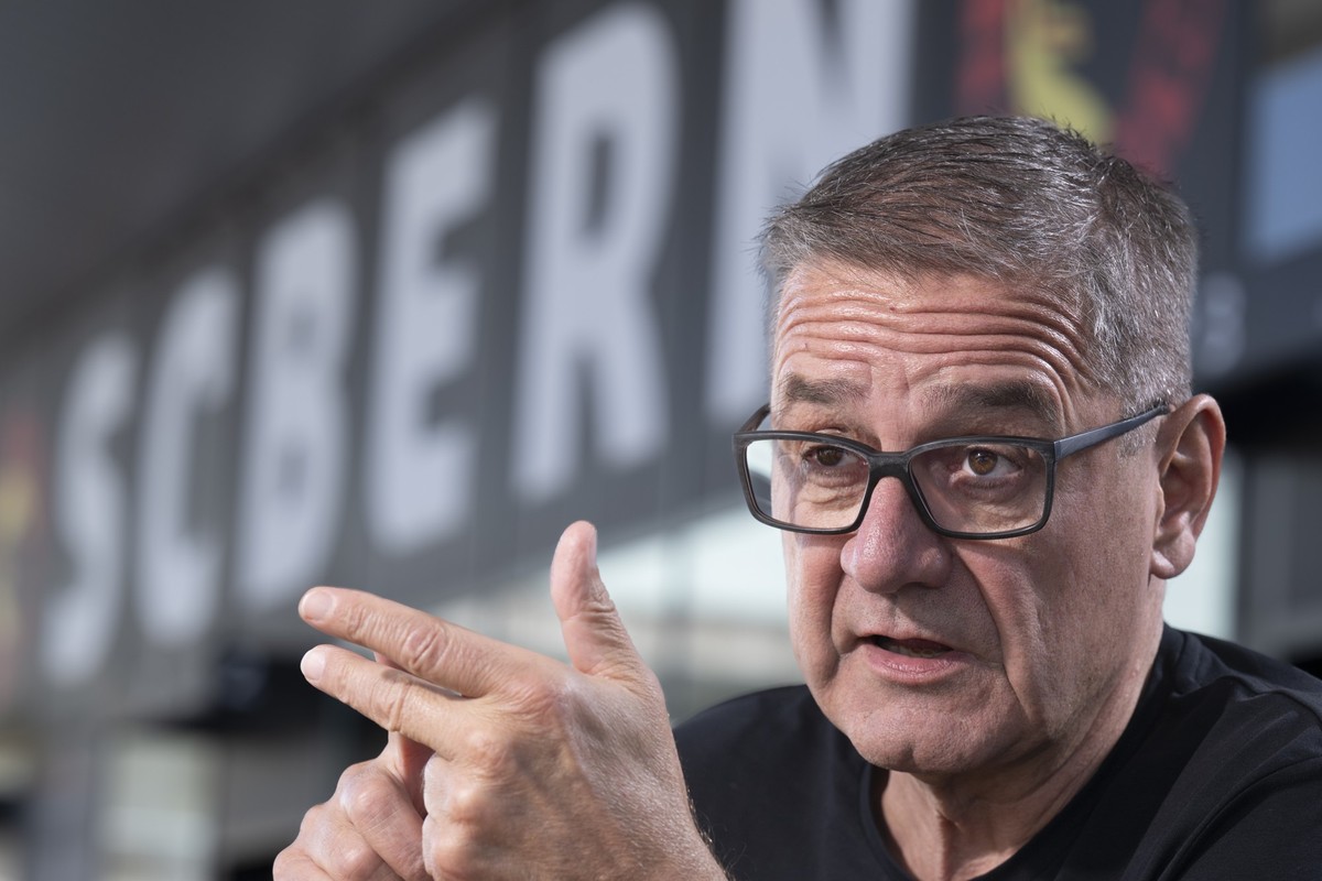 Marc Luethi, Geschaeftsfuehrer der SC Bern Eishockey AG und zusaetzlich ab 2012 Delegierter des Verwaltungsrates. Seit 2016 ist er Praesident der Alliance of European Hockey Clubs E.H.C., am Freitag 8 ...