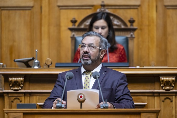 Niklaus Nik Gugger, EVP-ZH, spricht zur Grossen Kammer, an der Herbstsession der Eidgenoessischen Raete, am Mittwoch, 13. September 2023 im Nationalrat in Bern. (KEYSTONE/Alessandro della Valle)