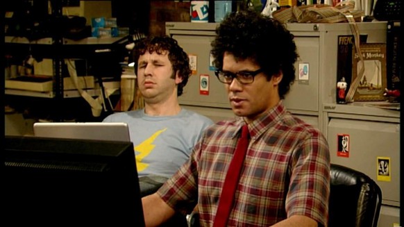 The IT Crowd mit Chris O&#039;Dowd und Richard Ayoade