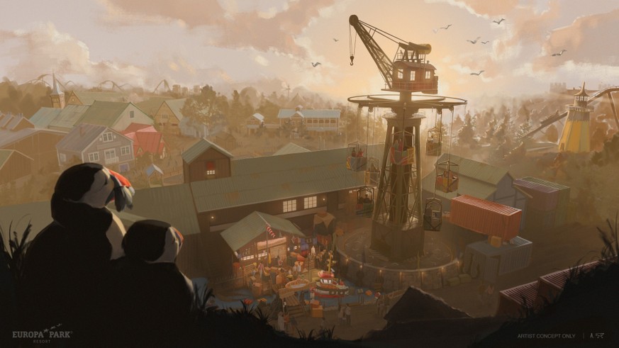 Der Europa-Park stellt drei neue Attraktionen für 2027 vor.
