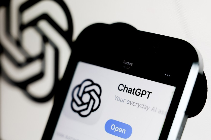 epa13126625 An illustration picture shows the ChatGPT application developed by US artificial intelligence (AI) research organization OpenAI displayed on a smartphone screen in Berlin, Germany, 22 July ...