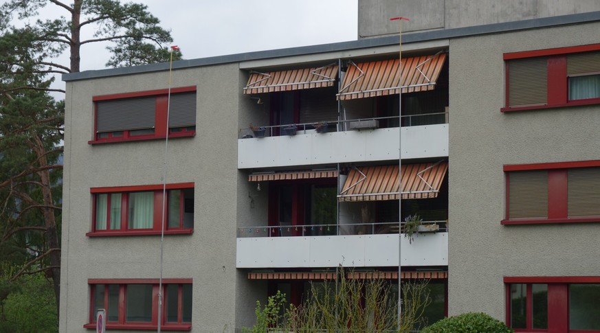 Massenkündigung bei der Vita-Siedlung in Langnau am Albis. Die Zürich Versicherung will verdichten und höhere Renditen erzielen.