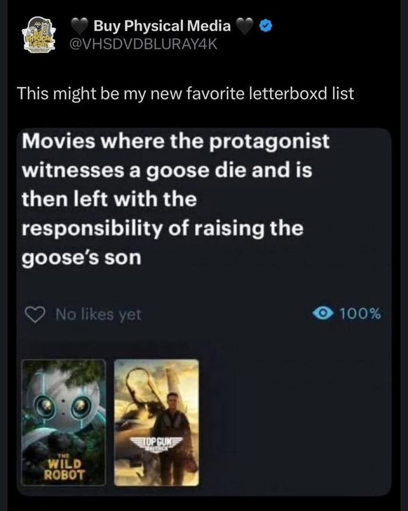 film memes top gun wild robot

https://www.instagram.com/p/DQ4UVMPClnj/