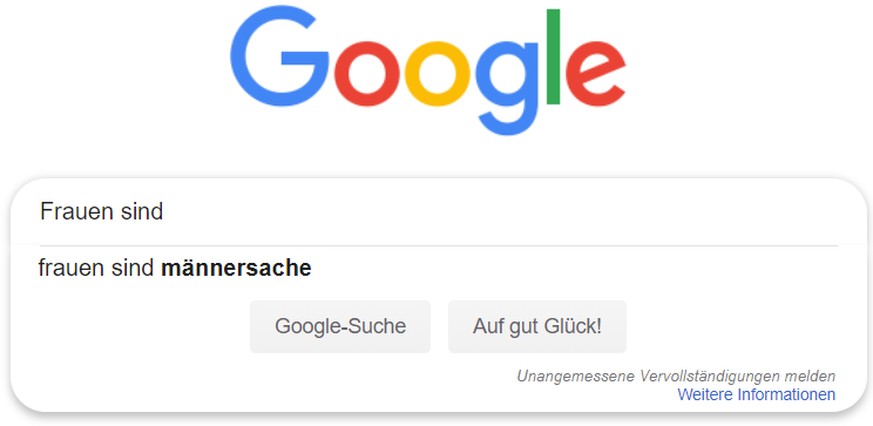 Google-Suche Frauen