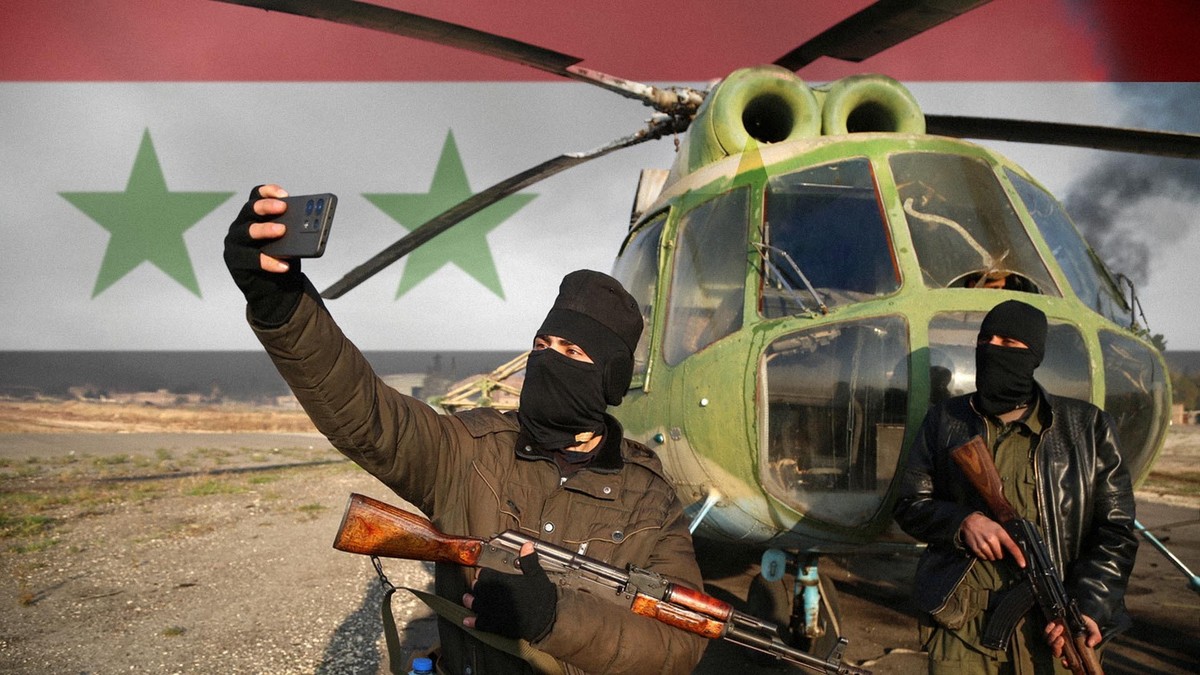 Les djihadistes du HTS à Alep. 2 novembre 2024.