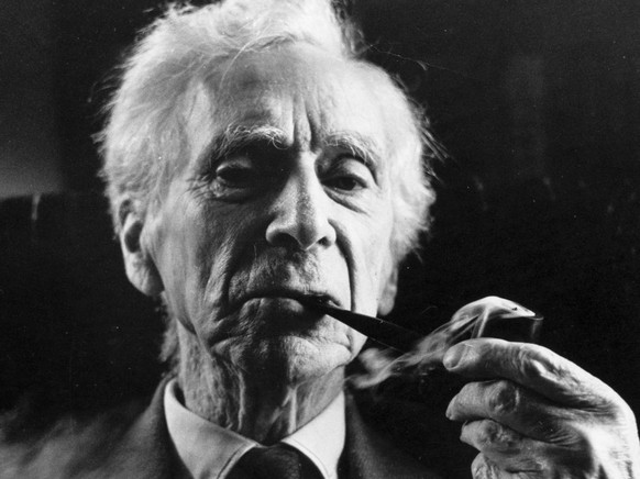 Der walisische Mathematiker und Philosoph Bertrand Russell, 3. Earl of Russell, Vorkaempfer der Friedensbewegung und Verfasser der 'Principia Mathematica', aufgenommen am 27. Oktober 1962. ( ...