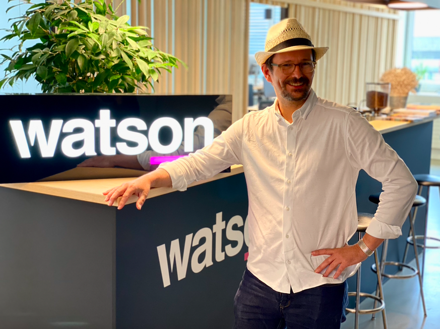 Grüne-Parteipräsident Balthasar Glättli im Juni 2023 im watson Büro in Zürich zum grossen Wahljahr-Interview.