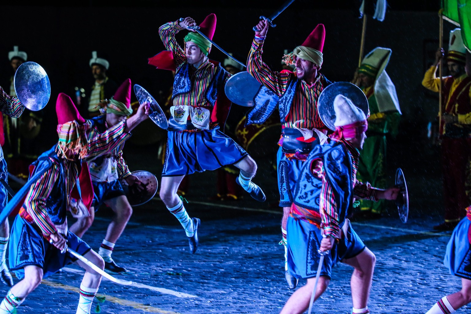 Ein Truppe aus der Türkei.