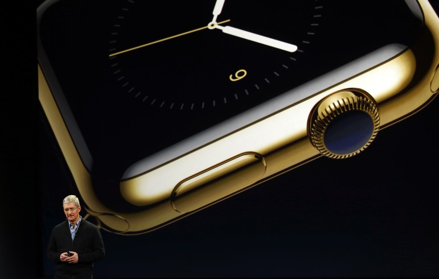 Mit der goldenen Watch tritt Apple gegen Rolex und Co. an.