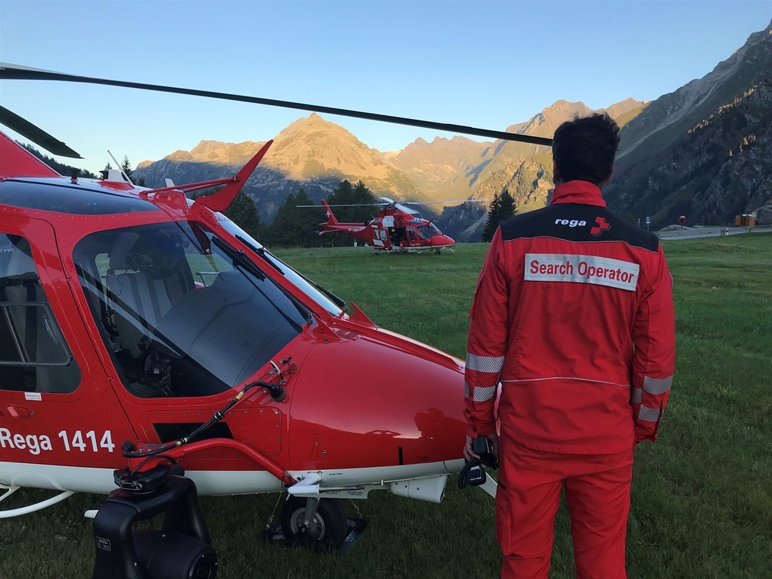 Rega, Helikopter