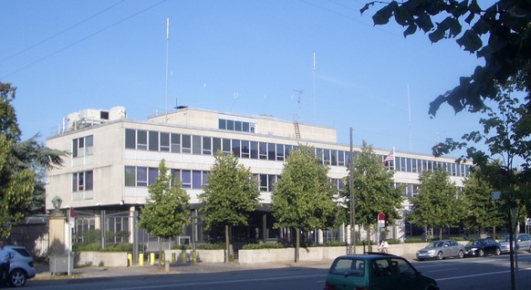 Die US-Botschaft in Kopenhagen.
