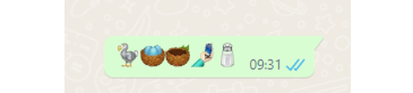 Emojis klein