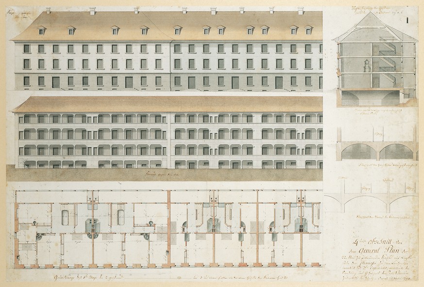 Präsentationsplan der Laurenzenvorstadt.