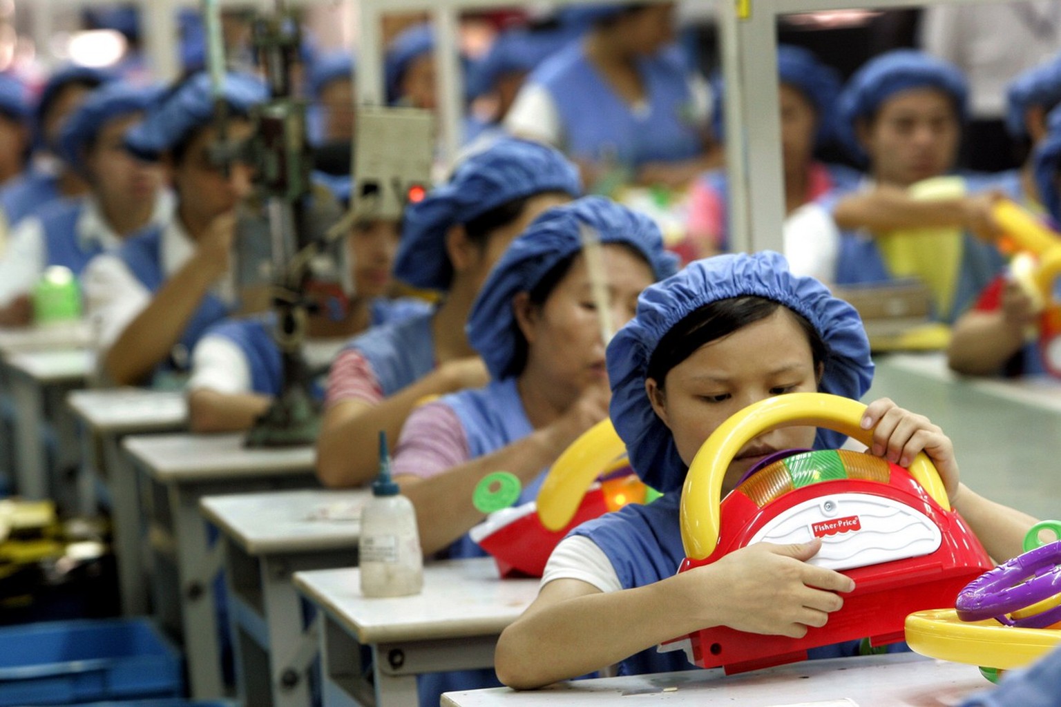 Plüschtiere «made in China»: Die Schweizer Textil- und Spielwarenindustrie fühlt sich dadurch nicht bedroht.