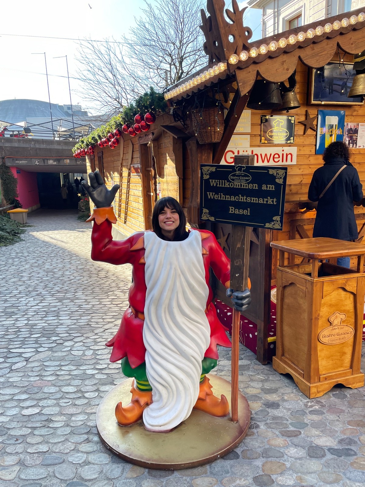 Watson a visité le marché de Noël de Bâle, considéré comme l&amp;#039;un des meilleurs au monde.