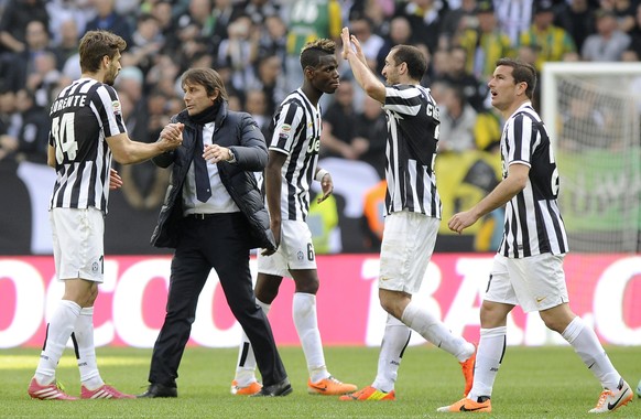Mit Juventus wurde Conte drei Mal Meister.