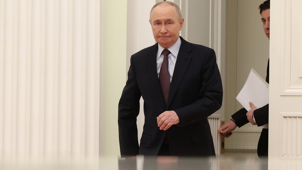 Putins Zustimmung sinkt auf den niedrigsten Wert seit Jahren