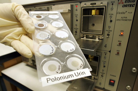 Polonium wurde bei&nbsp;Litwinenko nachgewiesen.