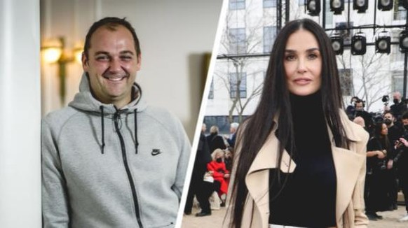 Der Aargauer Koch Daniel Humm und die Schauspielerin Demi Moore.