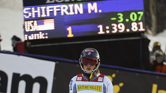 Slalom-Queen Shiffrin: Ende November nahm sie der Konkurrenz in Aspen drei Sekunden und mehr ab.
