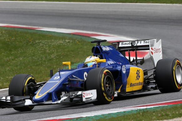 20.06.2015; Spielberg; Formel 1 - Training GP Oesterreich 2015; Marcus Ericsson (SWE) Sauber C34 (Mirko Stange/Sutton/freshfocus)