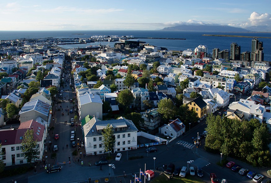 Beschaulich: Reykjavik, die mit 120'000 Einwohnern grösste Stadt Islands.&nbsp;