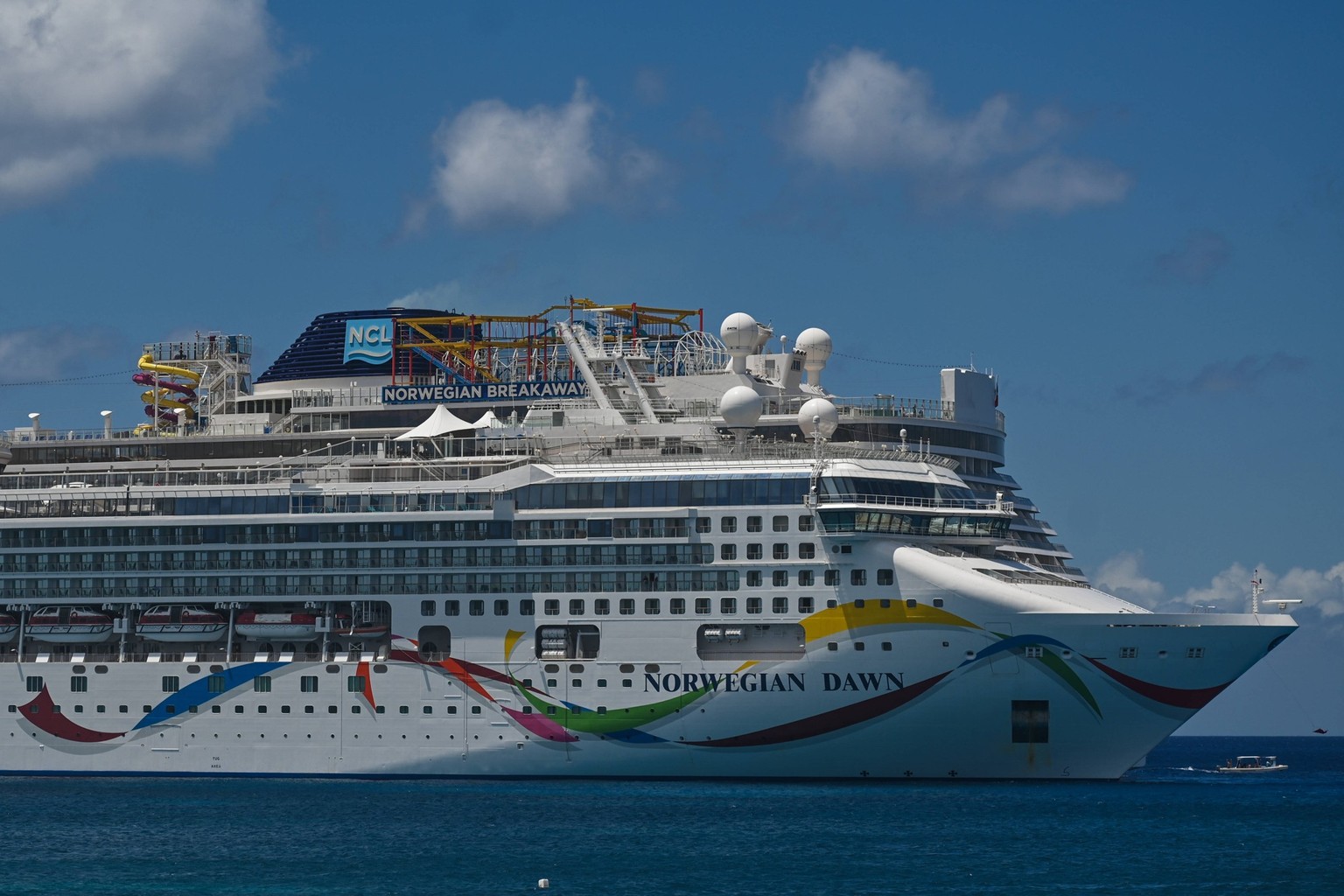 Daily Life In Cozumel During The Covid-19 Pandemic Norwegian Dawn cruise ship in San Miguel de Cozumel. On Tuesday, 22 March 2022, in San Miguel de Cozumel, Cozumel Island, Quintana Roo, Mexico. San M ...