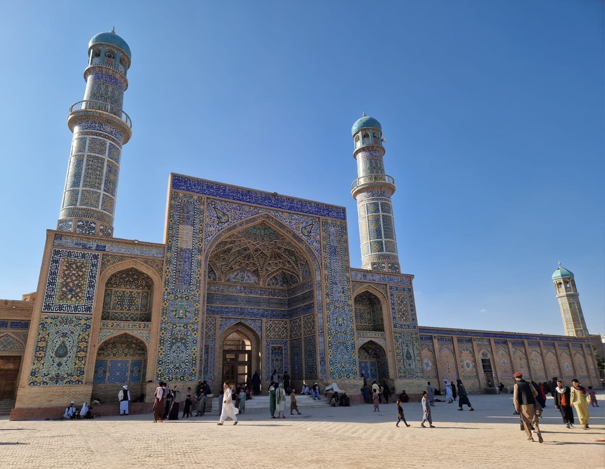 La mosquée du Vendredi, à Hérat, Afghanistan.