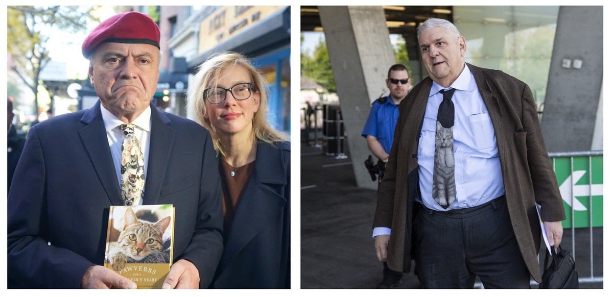 Le New-Yorkais Curtis Sliwa et le Vaudois Daniel Brélaz auraient-ils le même styliste?