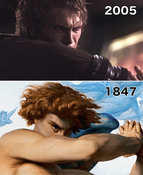 Star Wars: Revenge of the Sith (George Lucas) - The Fallen Angel (Alexandre Cabanel)