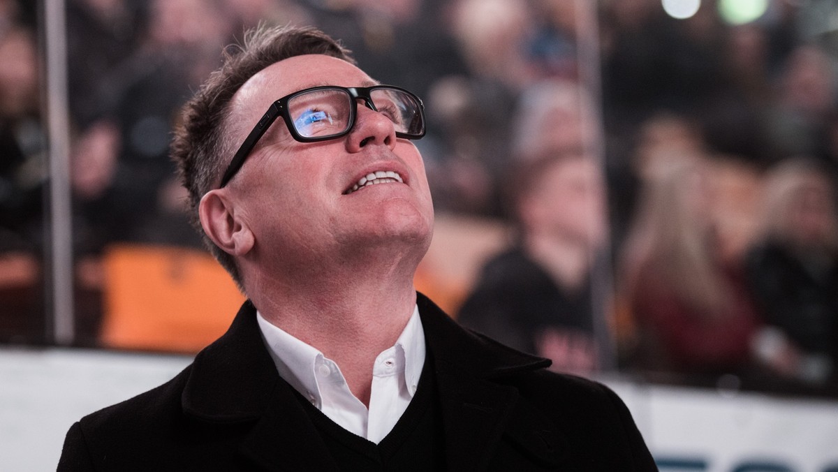 Lugano?s Head Coach Chris McSorley during the preliminary round game of the National League 2021/22 between HC HC Lugano and EV Zug at the ice stadium Corner Arena in Lugano, Switzerland, Friday, Febr ...