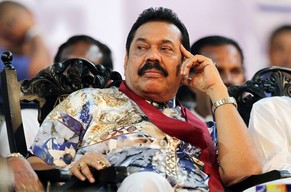 Mahinda Rajapaksa.