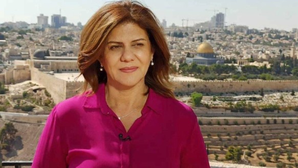 An undated photo released bu the Al Jazeera network shows Shireen Abu Akleh, a journalist for Al Jazeera network. Abu Akle. the well-known Palestinian reporter for the broadcaster&#039;s Arabic langua ...