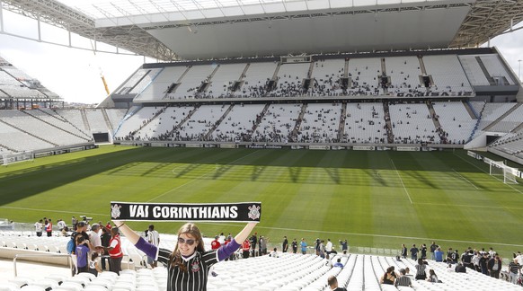 Im Corinthians-Stadion fand das Eröffnungsspiel der WM 2014 statt.