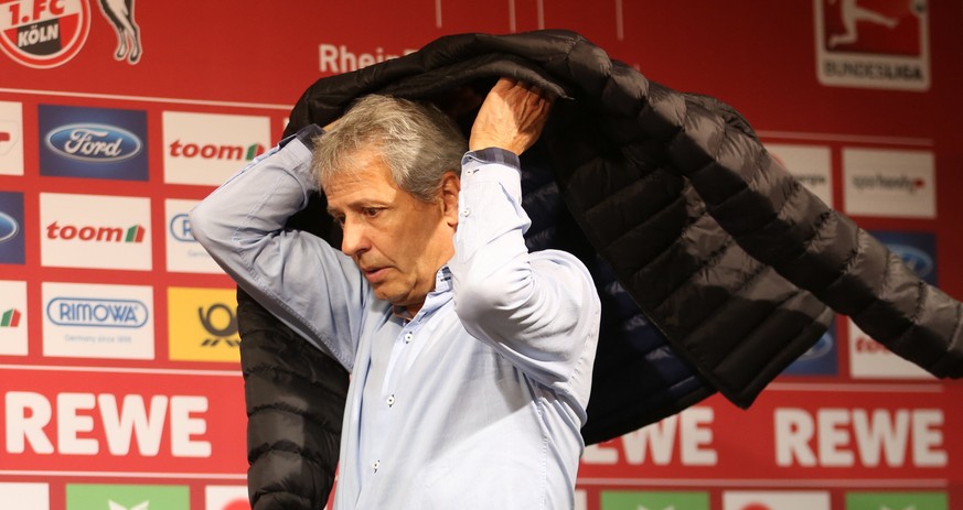 Nach der Niederlage in Köln verabschiedet sich Lucien Favre von Mönchengladbach.