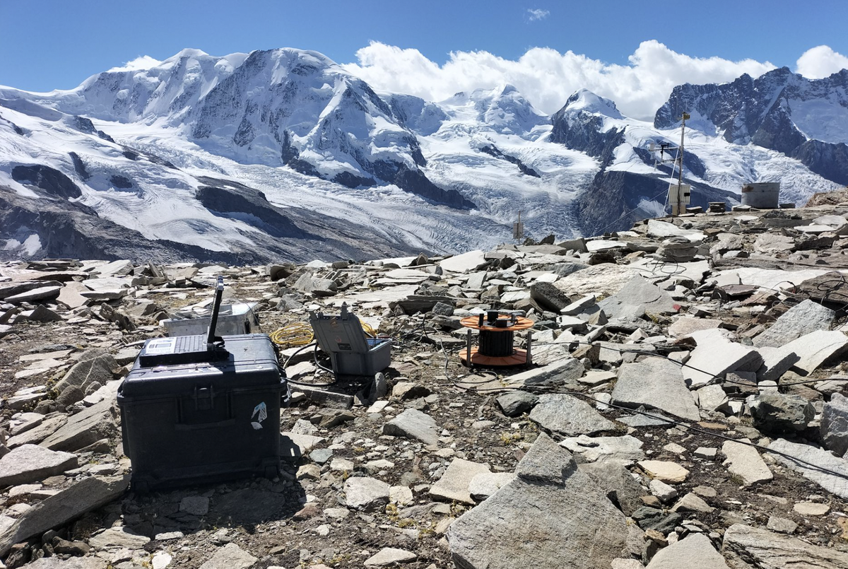 Permos-Messstation beim Stockhorn
