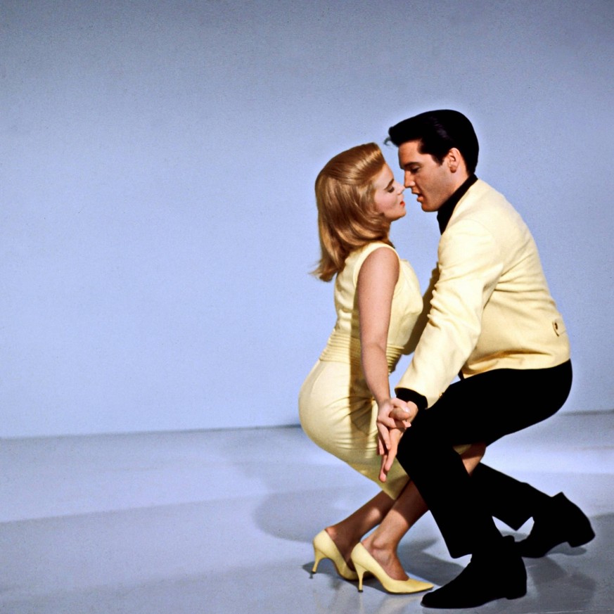 Ann-Margret w Elvis (Viva Las Vegas)_02 Movie Star Actress Colorized by Colin Slater !AUFNAHMEDATUM GESCHƒTZT! PUBLICATIONxINxGERxSUIxAUTxONLY Copyright: ColinxSlater