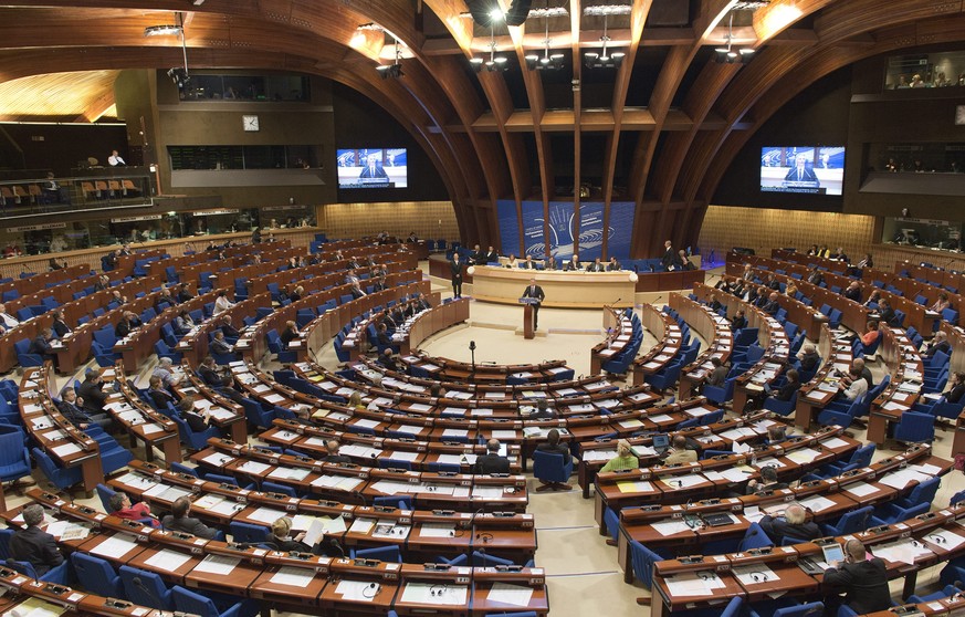 ARCHIV - ZUM THEMA SELBSTBESTIMMUNGSINITIATIVE AN DER SOMMERSESSION AM MITTWOCH, 30. MAI 2018, STELLEN WIR IHNEN FOLGENDES BILDMATERIAL ZUR VERFUEGUNG - [THEMA: 40. Jahrestag Ratifikation der EMRK in  ...