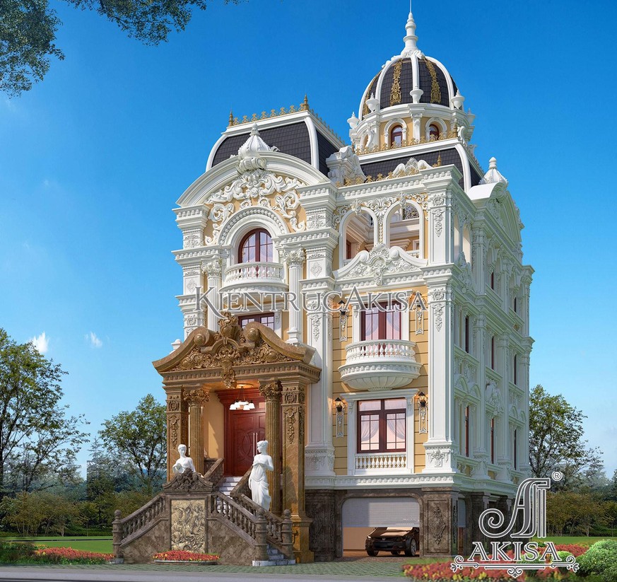 Fake französische McMansions villen architektur vietnam 
https://akisa.vn/thiet-ke-biet-thu/biet-thu-co-dien-phap