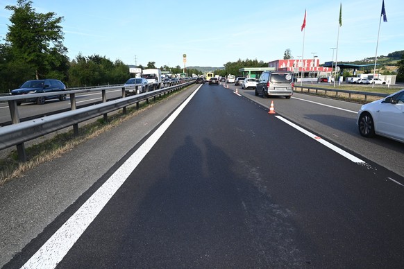 Züberwangen: Unfälle auf der Autobahn – zwei Gaffer angezeigt, 7.7.26