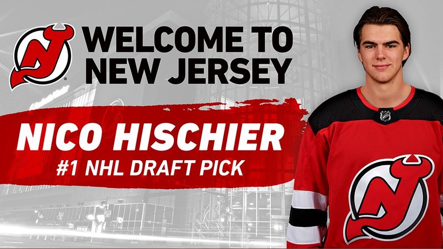 Am Montag beginnt das Leben als Devils-Spieler für Nico Hischier richtig.